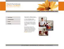 Tablet Screenshot of praxis-wittpoth.de